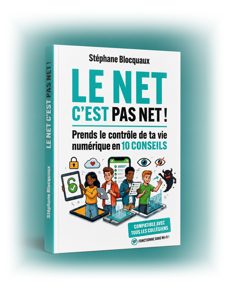 Livre Le Net, c’est pas net ! de Stéphane Blocquaux